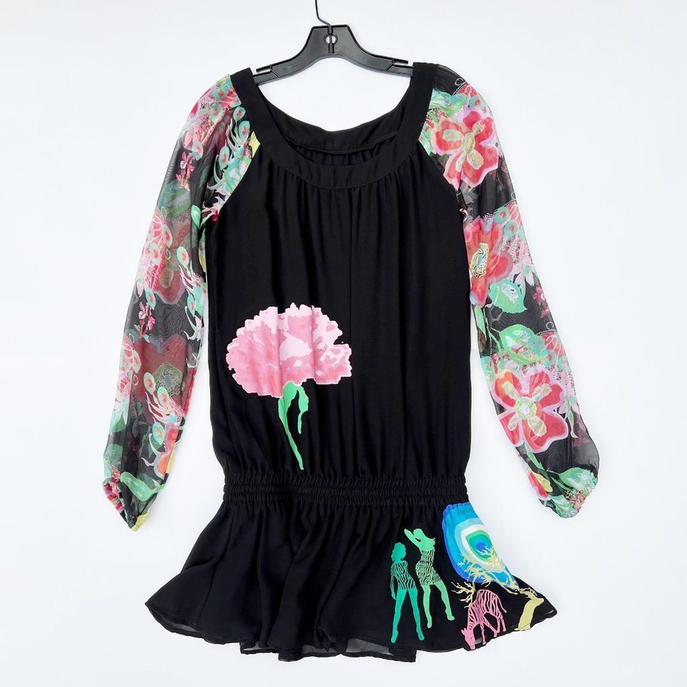 Desigual Long Sleeve Dress Size S